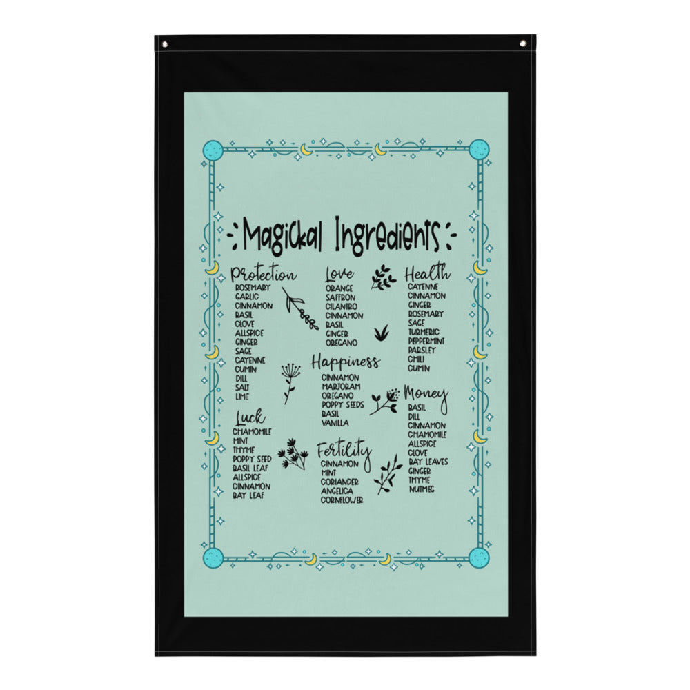 Magickal Ingredients Flag
