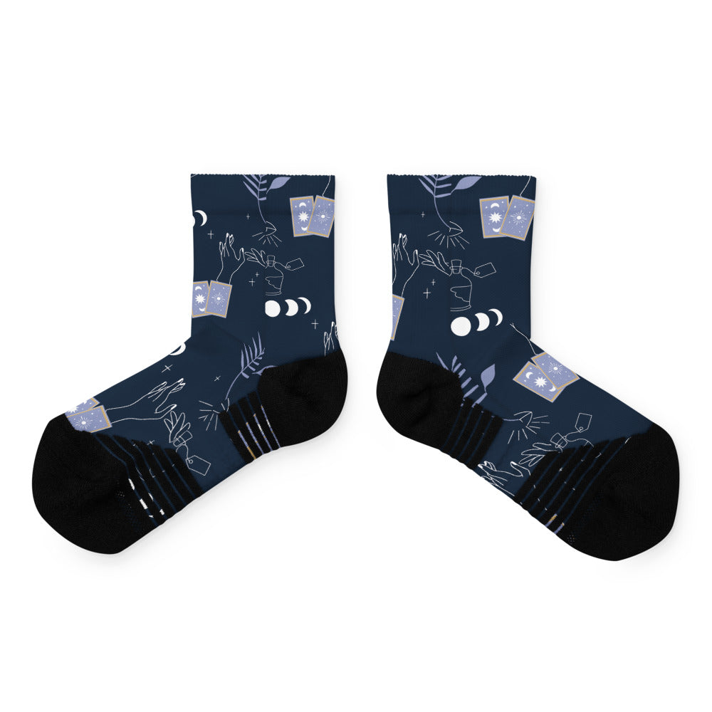 Navy Mystical Ankle socks