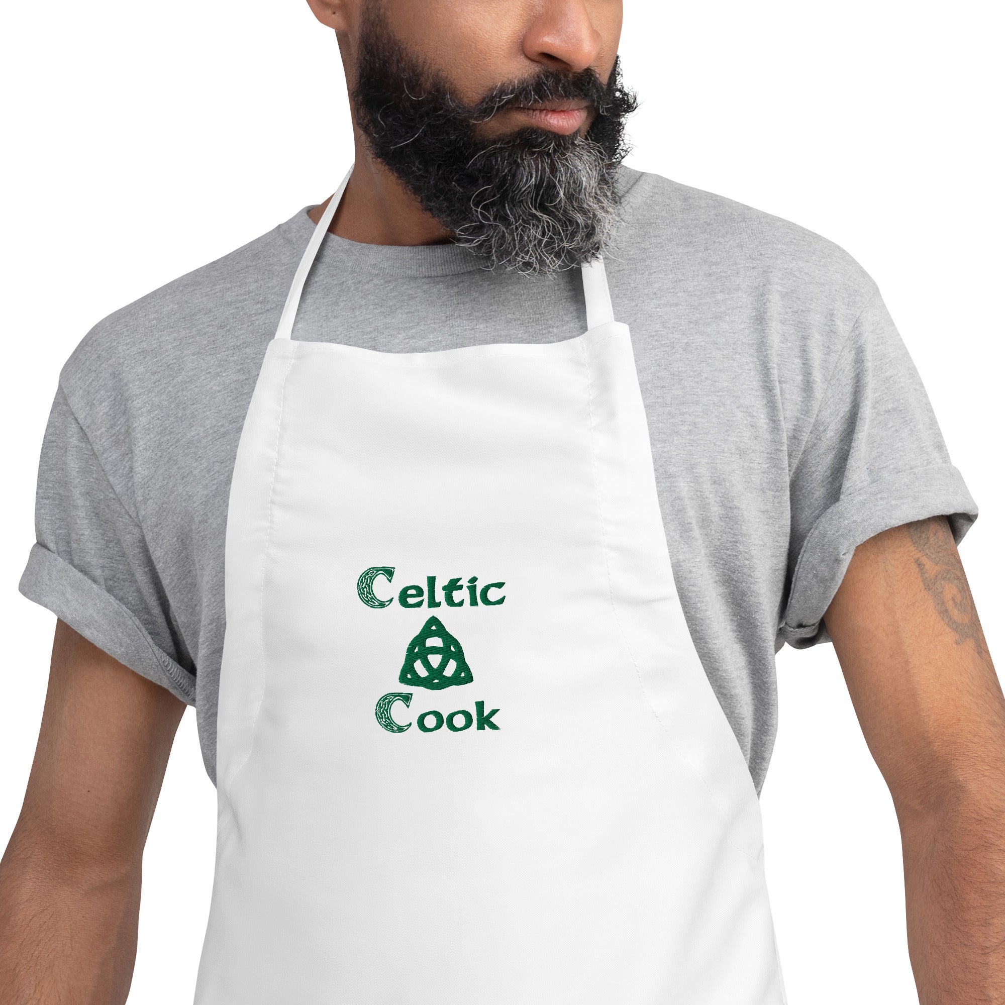 Celtic Cook Embroidered Apron