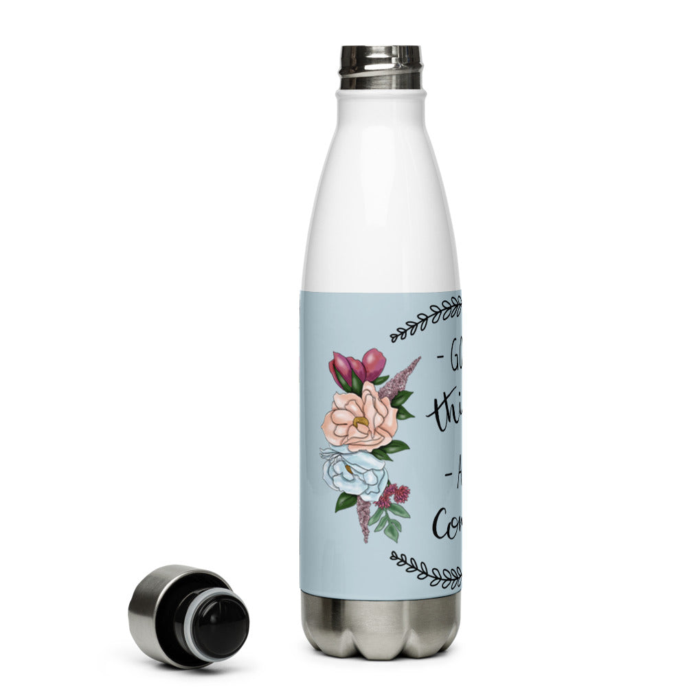 Good Things Are Coming Stainless Steel Water Bottle